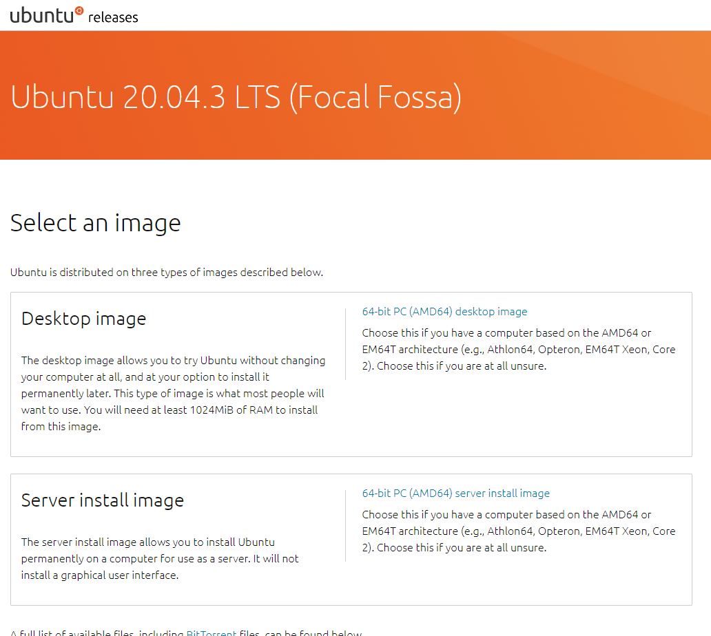 Ubuntu20.04页面